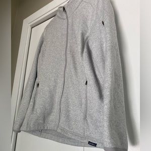 Eddie Bauer Heather Grey Fleece Jacket Women’s Size Medium